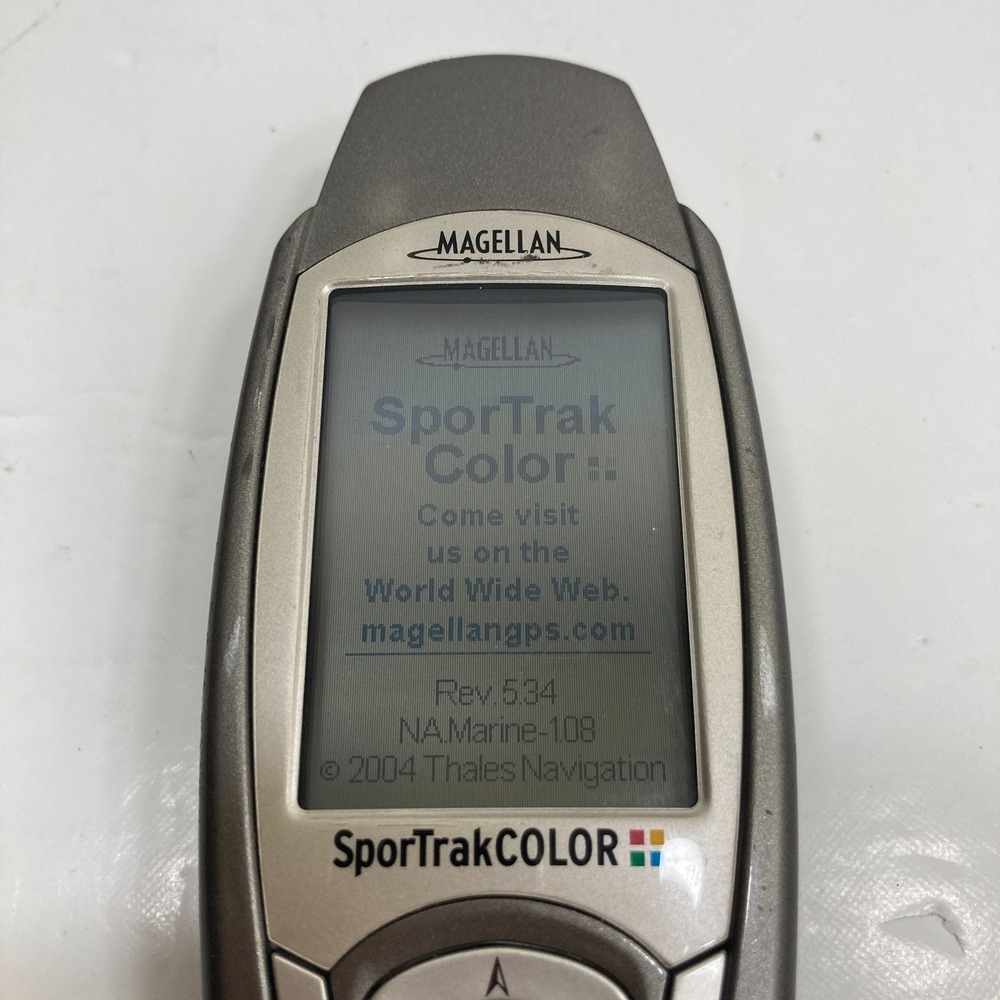 Magellan Sportrak Color‎ GPS Tracking Handheld Hiking Outdoors Camping - Tested